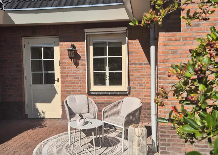 בית נופש Luxe Op De Veluwe Met Tuin In